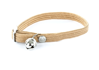Martin Halsband Kat Elastisch Nylon Beige - 30 x 1 cm