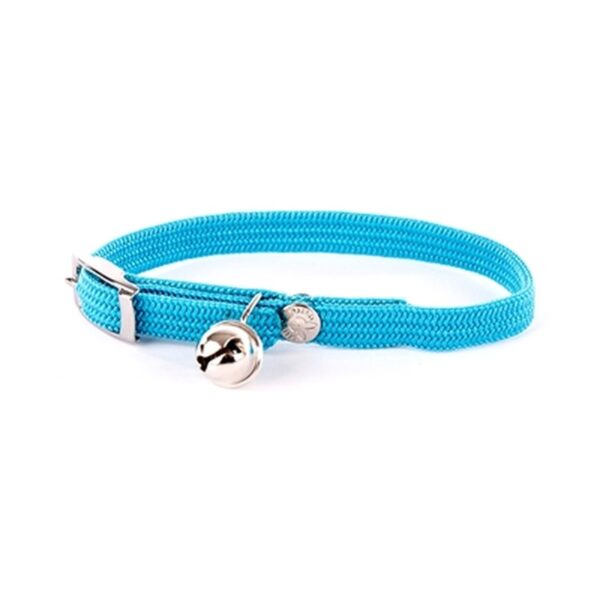 Martin Halsband Kat Elastisch Nylon Turquoise - 30 x 1 cm