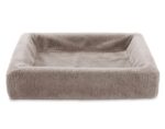 Bia Bed Fleece Hoes Hondenmand Taupe - Bia-2 60 x 50 x 12,5 cm