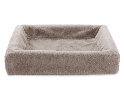 Bia Bed Fleece Hoes Hondenmand Taupe - Bia-2 60 x 50 x 12,5 cm