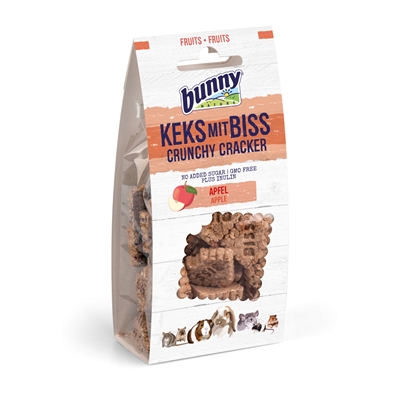 Bunny Nature Crunchy Cracker Appel - 50 g