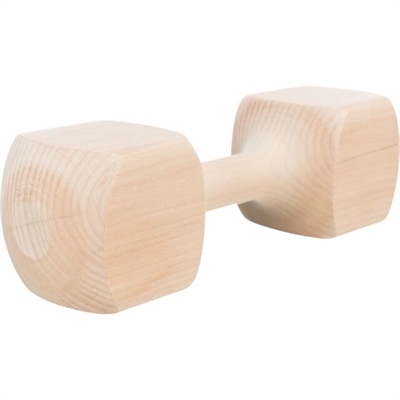 Trixie Houten Apporteerblok Gehoekt - 400 g