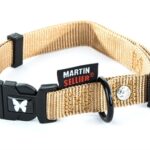 Martin Halsband Verstelbaar Nylon Beige - 30-45 x 1,6 cm
