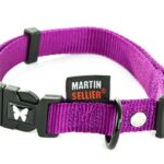 Martin Halsband Verstelbaar Nylon Paars - 30-45 x 1,6 cm