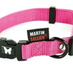 Martin Halsband Verstelbaar Nylon Roze - 30-45 x 1,6 cm
