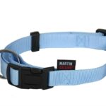 Martin Halsband Basic Nylon Blauw - 30-45 x 1,6 cm