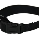 Martin Halsband Basic Nylon Zwart - 40-55 x 2 cm