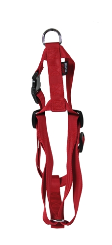 Martin Hondentuig Basic Nylon Rood - 35-50 x 1,6 cm