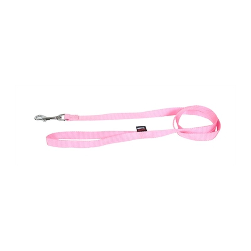 Martin Hondenriem Basic Nylon Roze - 120 x 1 cm