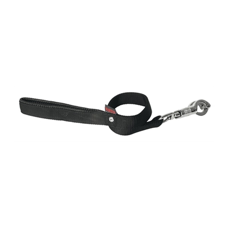 Martin Hondenriem Basic Nylon Zwart - 120 x 1,6 cm