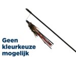 Trixie Kattenhengel Leer Met Veer Assorti - 50 cm
