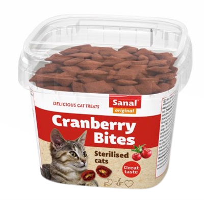 Sanal Cat Cranberry & Chickenbites Cup - 75 g