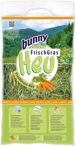 Bunny Nature Vers Gras Hooi Met Wortel - 500 g