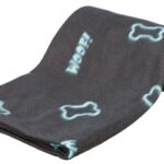 Trixie Barney Fleece Hondendeken Grijs - 150 x 100 cm