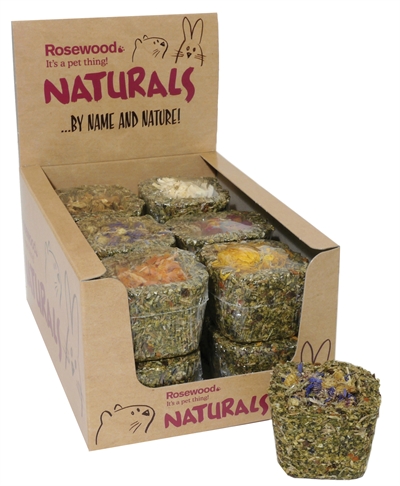 Naturals Rosewood Naturals Knaagpotje - 6 x 6 x 4 cm