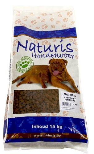 Naturis Brok Lam / Rijst Sensitive - 15 kg