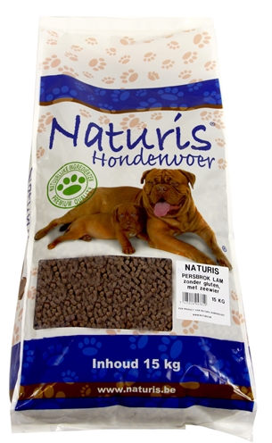 Naturis Brok Geperst Lam - 15 kg