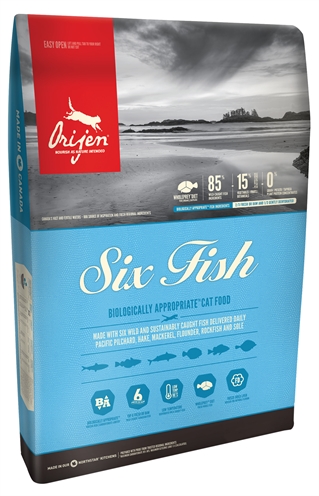 Orijen Whole Prey 6 Fish Cat - 1,8 kg