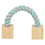 Trixie Speeltouw Met Hout - 20 cm