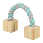 Trixie Speeltouw Met Hout - 20 cm