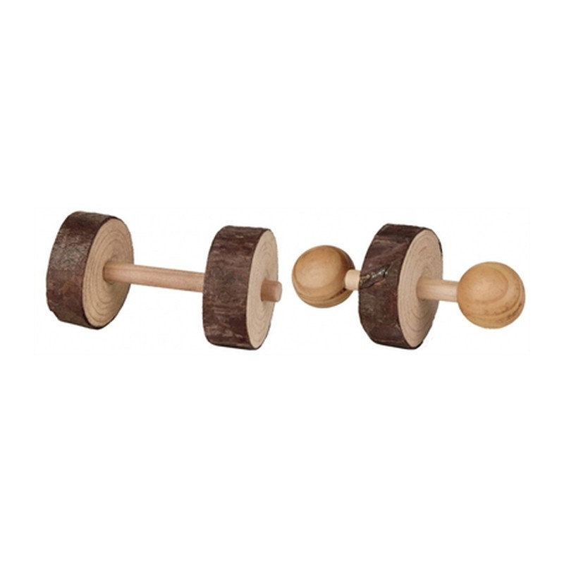 HuisdierXL VDM 379627 image derivative v1 Trixie Natural Living Halter Hout - 2 stuks