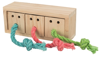 379631.jpg Trixie Snack Kubus Hout - 16 x 6 x 7 cm