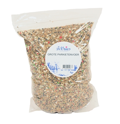 De Vries Grote Parkietenvoer - 2,5 kg
