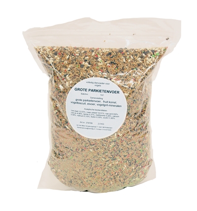 De Vries Grote Parkietenvoer - 2,5 kg