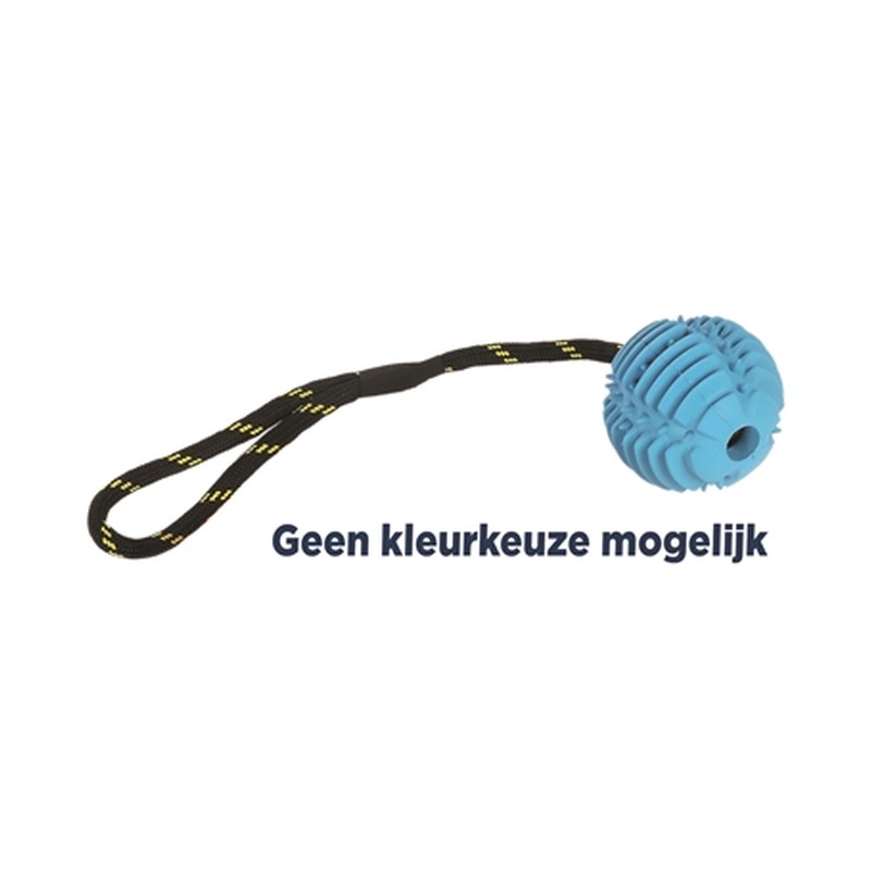 HuisdierXL VDM 380630 image derivative v1 Happy Pet Atomic Bal Aan Touw Assorti - 35 x 7 x 7 cm