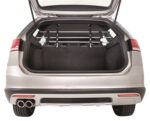 Trixie Hondenrek Auto Zilver / Zwart - 96-163 x 34-48 cm