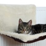 Trixie Radiatorhangmat Pluche / Velours Creme / Bruin - 45 x 26 x 31 cm
