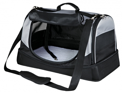 Trixie Hondentas Holly Zwart / Grijs - 50 x 30 x 30 cm
