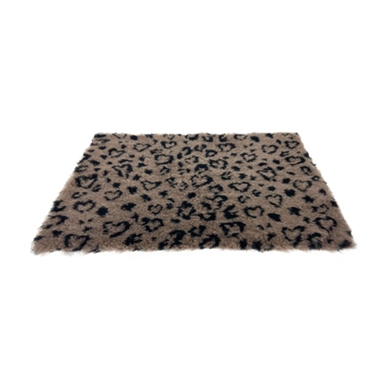 Martin Vetbed Print Luipaardprint Beige / Zwart Gerecycled - 75 x 50 cm