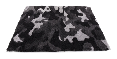 Martin Vetbed Camouflage Grijs Gerecycled - 100 x 75 x 2 cm