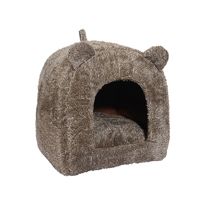 40 Winks Rosewood Kattenmand Iglo Teddy Bruin - 38 x 38 x 40 cm