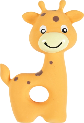 Zolux Puppyspeelgoed Latex Giraffe Oranje - 7,5 x 3,5 x 10 cm