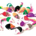 Zolux Kattenspeelgoed Bontmuisjes Assorti - 24 stuks