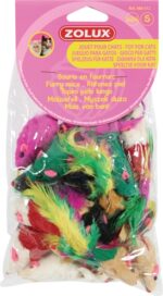 Zolux Kattenspeelgoed Bontmuisjes Assorti - 24 stuks