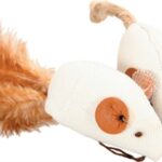 Zolux Canvas Muis Wit - 5 cm 2 stuks