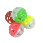 Zolux Kattenspeelgoed Bal Met Bel Assorti - 3 cm 4 stuks