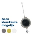 Zolux Spiegel Rond Met Bel Assorti - 5,5 x 1 x 16,5 cm