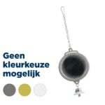 Zolux Spiegel Rond Met Bel Assorti - 5,5 x 1 x 16,5 cm