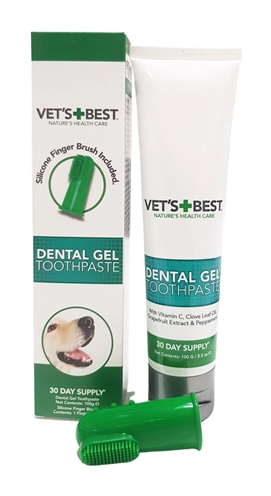 Vets Best Dental Gel Hond - 100 g