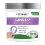 Vets Best Clean Ear Finger Pads - 50 stuks