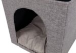 Trixie Kattenmand Iglo Ella Grijs - 37 x 33 x 33 cm