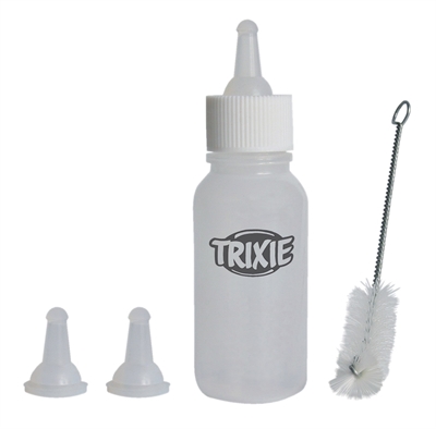 Trixie Zuigflesje Voedingsset Inclusief Borstel - 57 ml