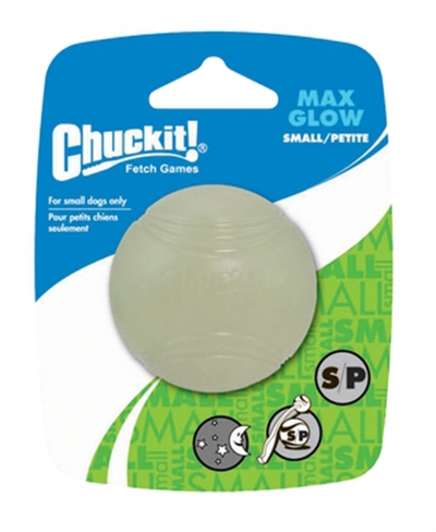 Chuckit Max Glow Bal Glow In The Dark - Small 5 x 5 x 5 cm