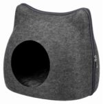 Trixie Relax Iglo Kat Vilt Grijs - 38 x 37 x 35 cm