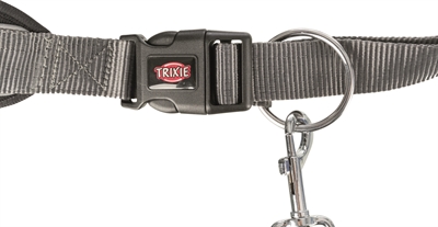 Trixie Jogginglijn Grijs - 75-120 cm