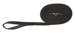 Trixie Hondenriem Sleeplijn Singelband Zwart - 20 mm X 5 Mtr